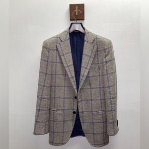 Suitsupply Silk & Linen Cream Blazer ( Lazio )